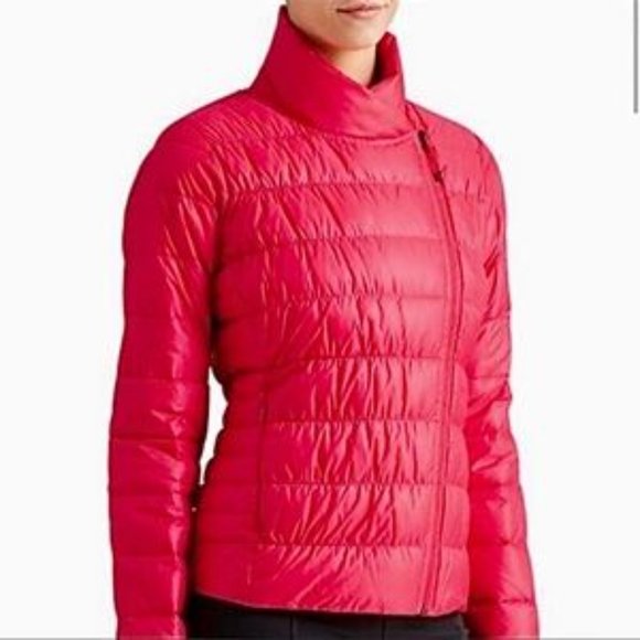 Athleta Jackets & Blazers - Athleta Downalicious Size XXS Red Puffer Jacket | Stay Cozy and Stylish